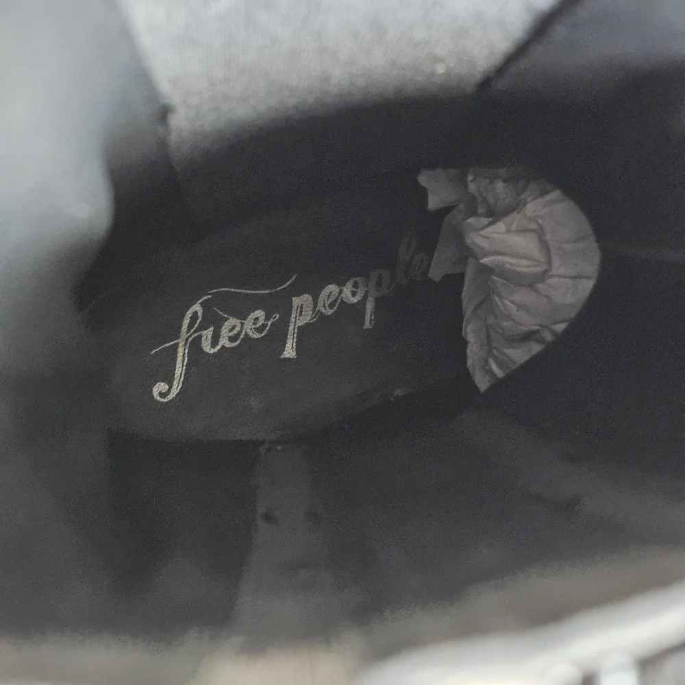 Free People Brooks Lug Chelsea Boots. Size 39 - US 9, NIB - Picture 12 of 16